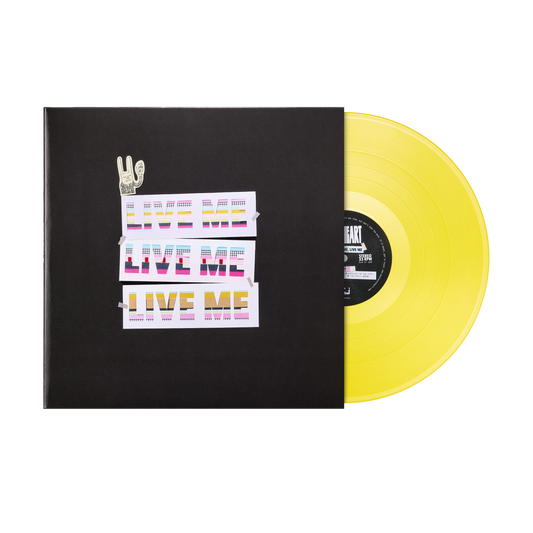 Live Me, Live Me, Live Me - Lemon Yellow Double Vinyl + Digital Download