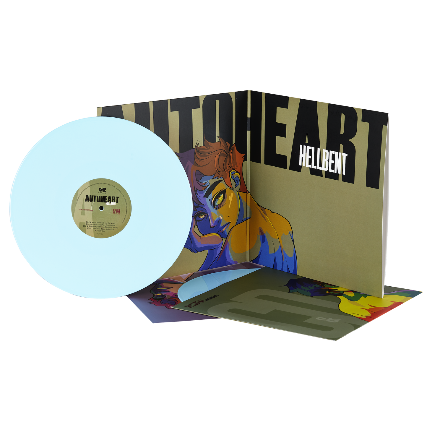 Hellbent - Arctic Blue Vinyl Double LP + Digital Download Hellbent - Arctic Blue Vinyl Double LP + Digital Download