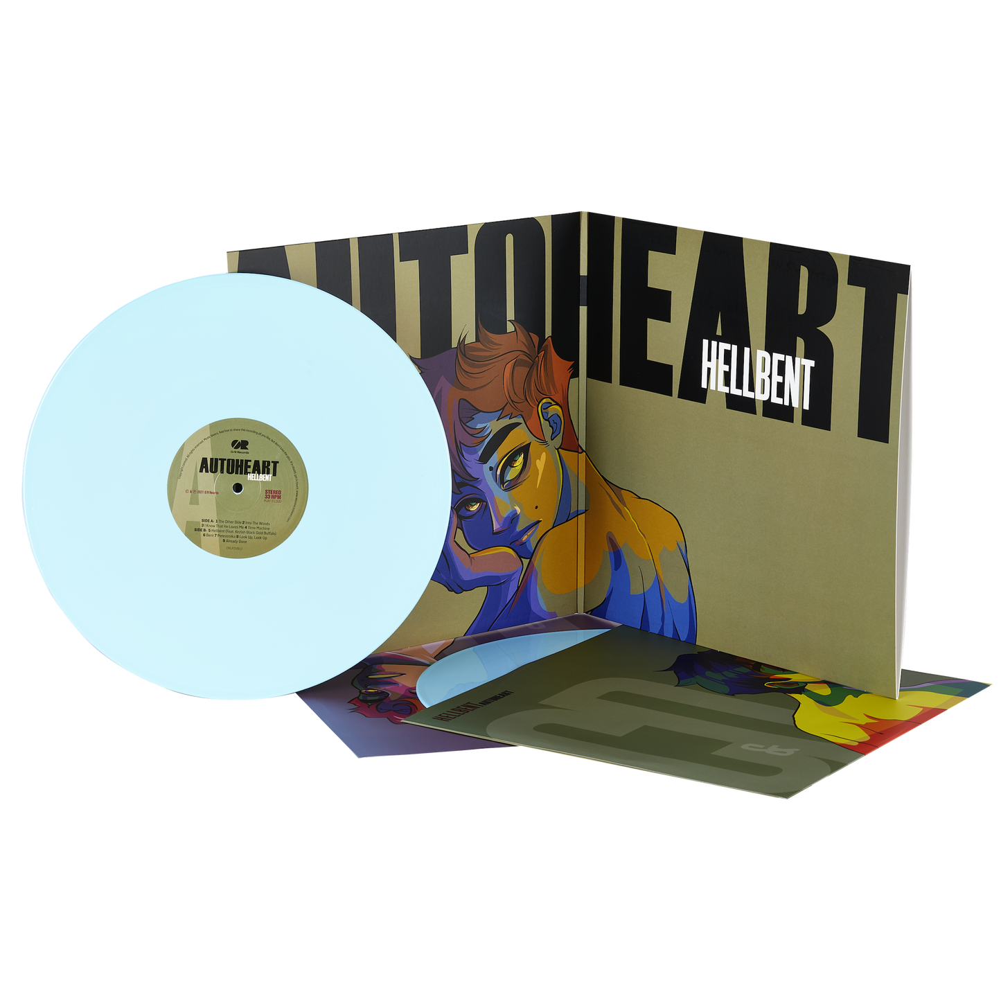 Hellbent - Arctic Blue Vinyl Double LP + Digital Download